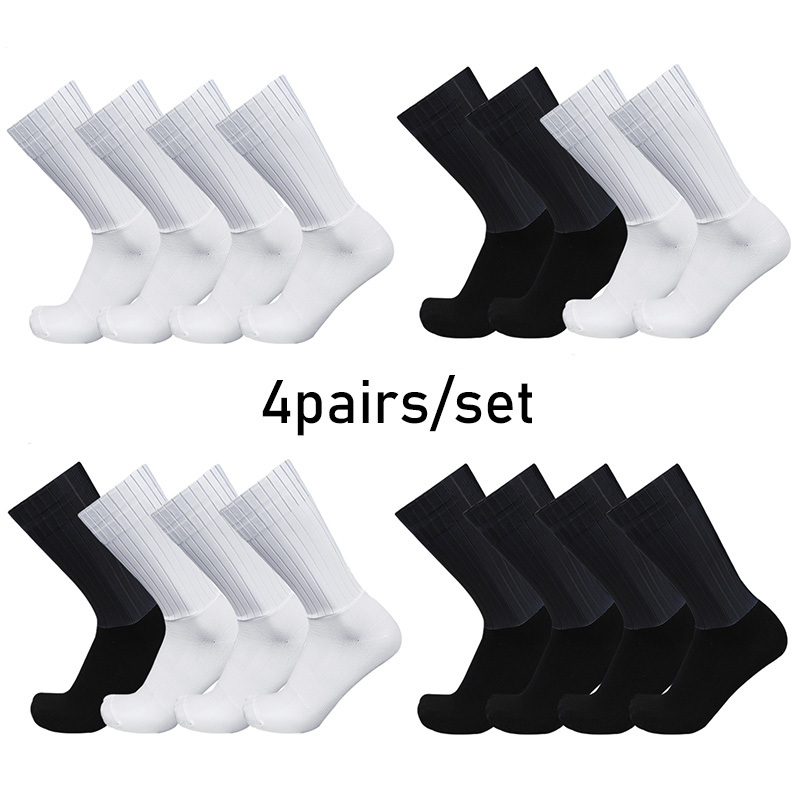 Sock Garter Men - 2026 Siliconen Kleur Fietsen 4 paren/set