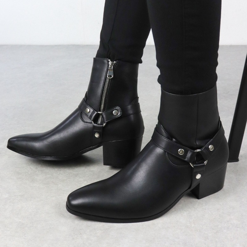 Men Formal Wear With Boots - Designer herenlaarzen Klassieke Chelsea enkellaars Mode