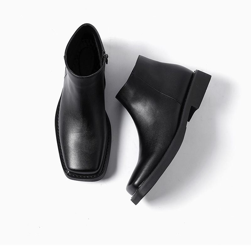 Luxe Mode Zwarte Heren Casual  - Men Formal Wear With Boots recensie en prijs