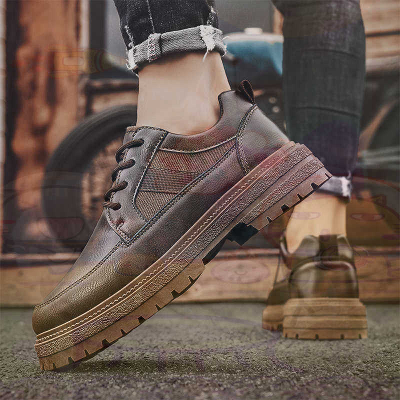 Donker natuurlijk leer Mode-sn - Formal Men Daily Wear Footwear recensie en prijs