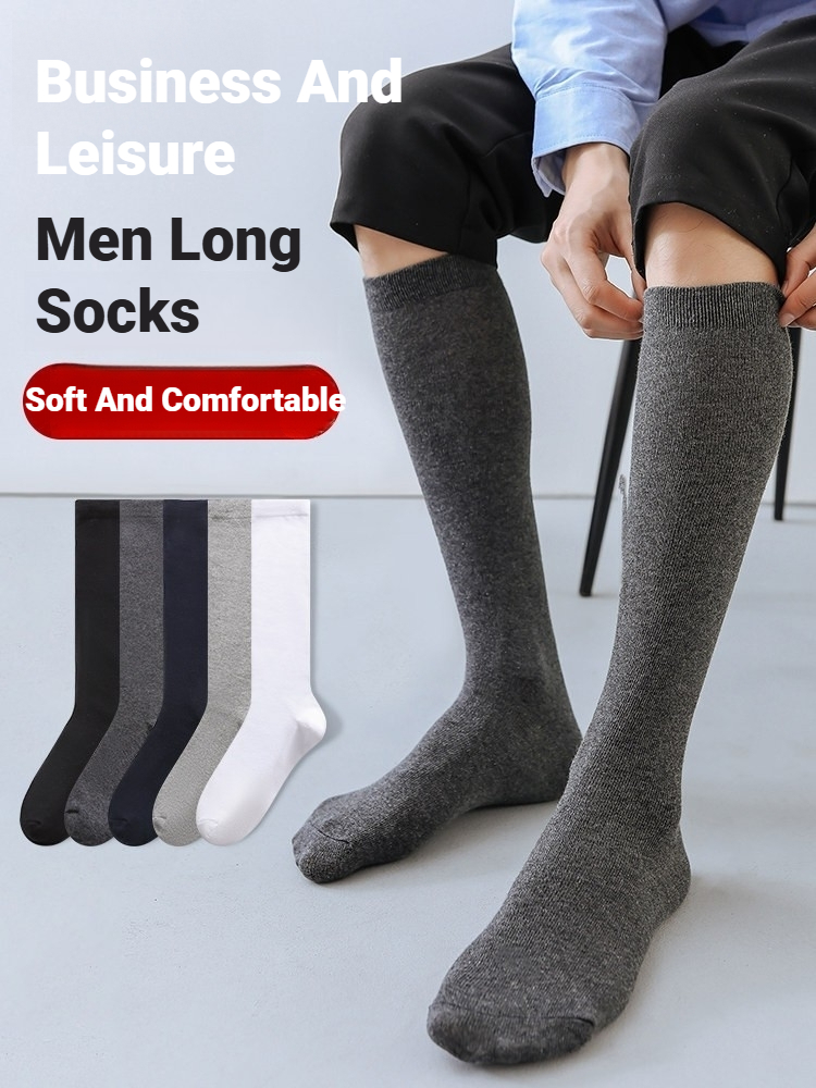 1 paar heren sokken, effen, kn - Sock Garter Men recensie en prijs