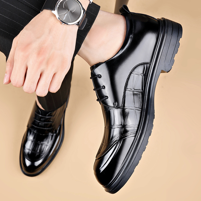 Premium herenschoenen van leer - Formal Men Daily Wear Footwear recensie en prijs