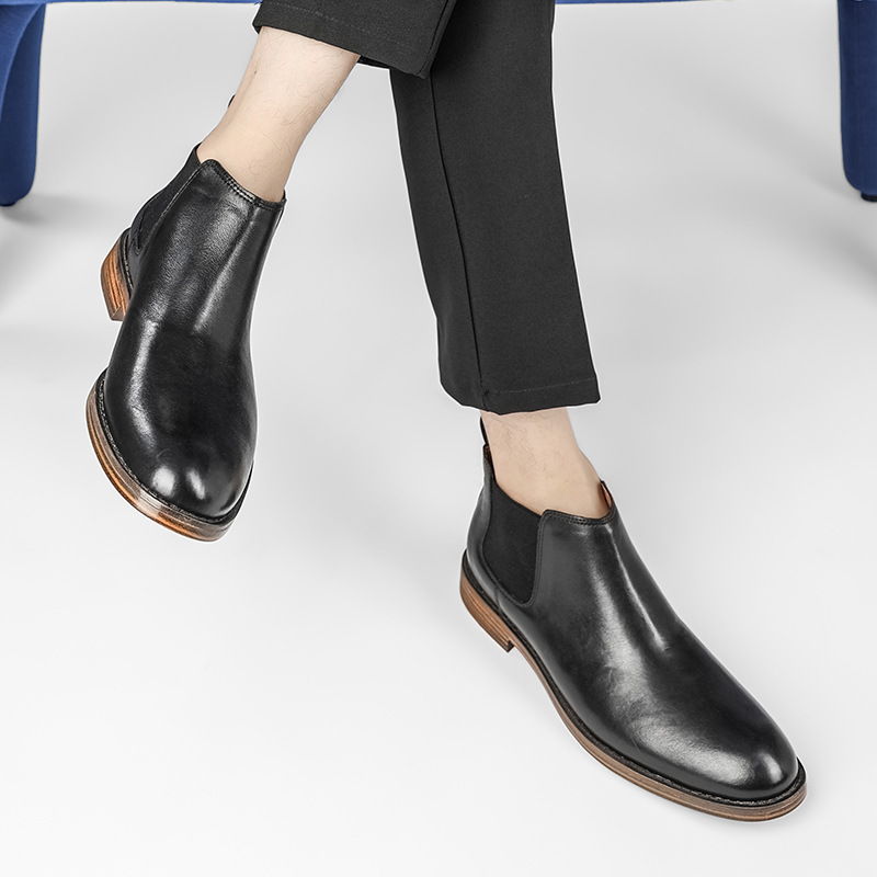 Zakelijke mode-kledinglaarzen  - Men Formal Wear With Boots recensie en prijs