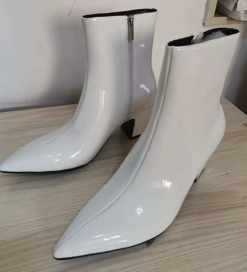 Nieuwe mode witte laarzen voor - Men Formal Wear With Boots recensie en prijs