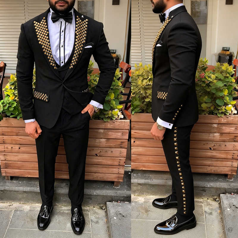Moderne Man Smoking Met Kralen - Men Formal Wear Modern recensie en prijs