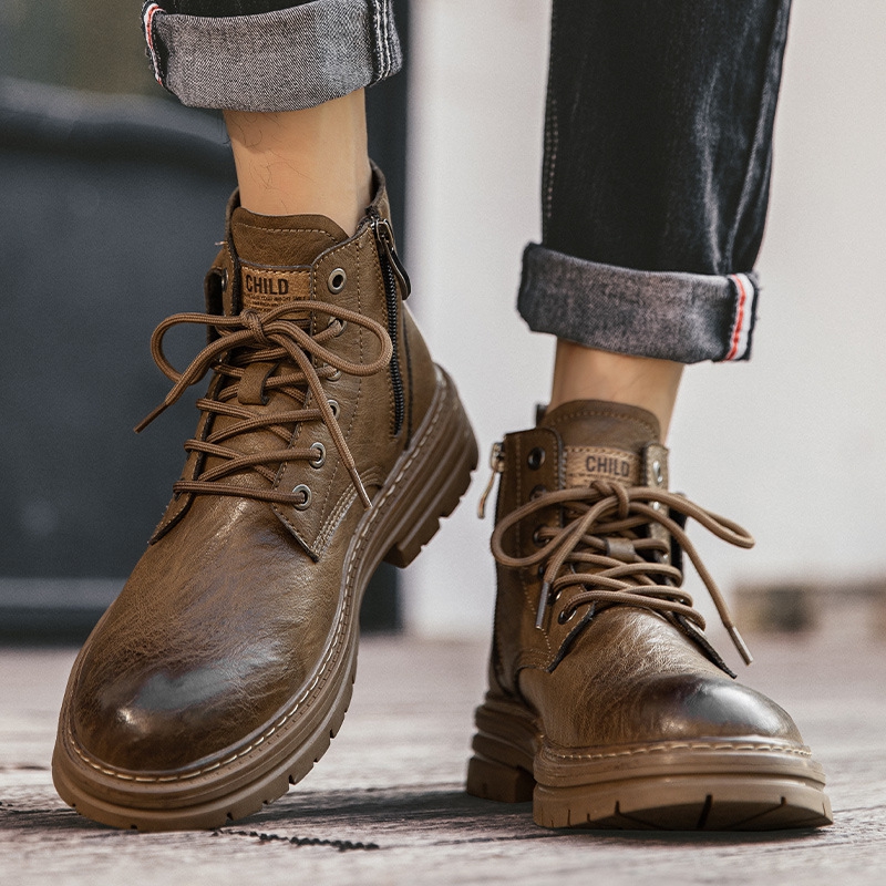 Herfst- en winterwarme herenla - Men Formal Wear With Boots recensie en prijs